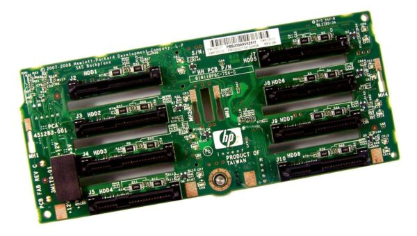 BACKPLANE HP DL380/385 G6 G7 SAS 507690-001 451283-002