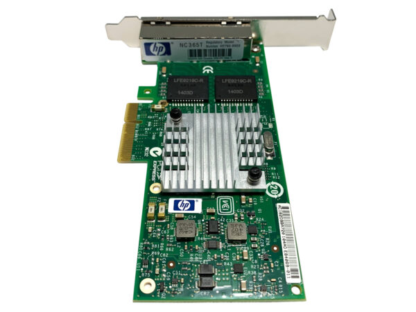 Placa de Rede HP NC365T 1GB RJ45 4-Port 593743-001 593722-B21