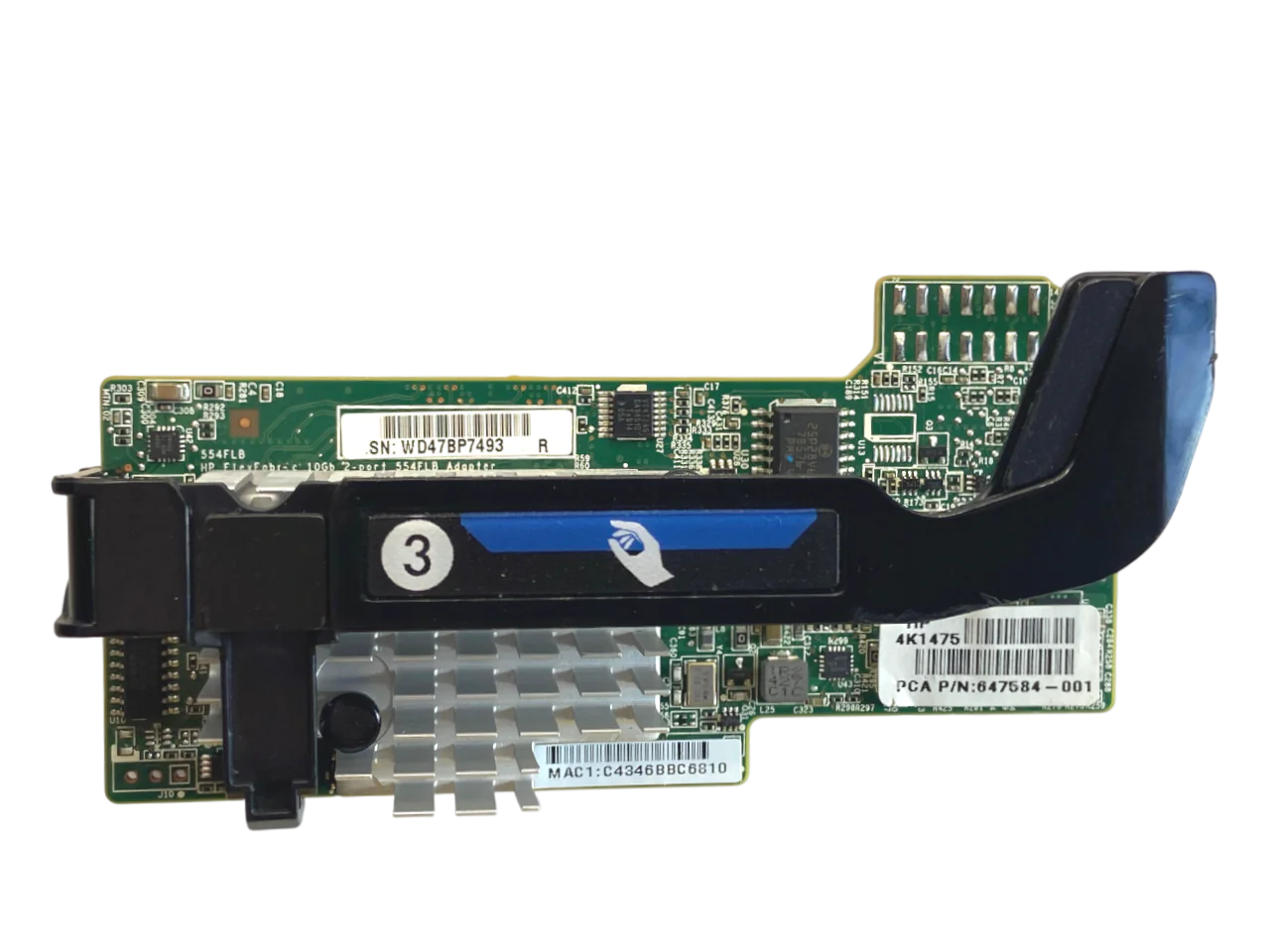 Placa de Rede HP FlexFabric 554FLB 10GB 2-Port LOM 647584-001 - Imagem 2
