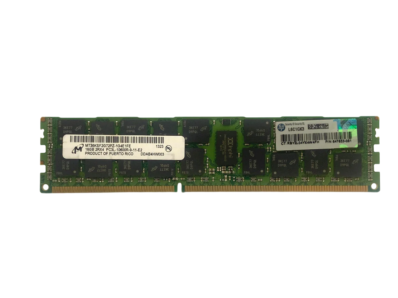 MEMÓRIA HP 16GB DDR3-1333 RDIMM 647653-081 647901-B21 - Imagem 3