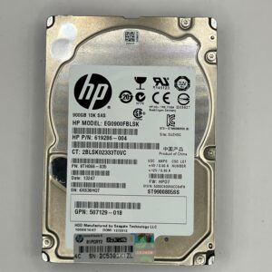 HD HP 900GB 10K 2.5 SAS 6GB 653971-001 652589-B21 716649-001