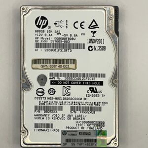 HD HP 600GB 10K 6G SAS 2.5 655477-B21 655573-001