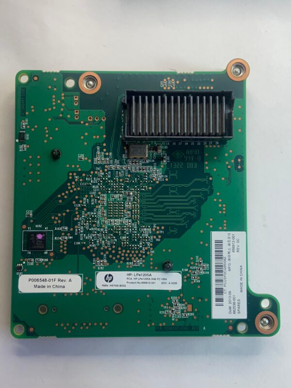 HBA HP Blade LPE1205A 8GB FC 662538-001 656911-B21 - Imagem 2