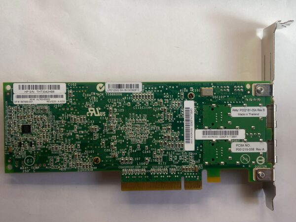 HP HBA LPE12002 82E 8GB FC 2-Port 697890-001 AJ763B - Imagem 2