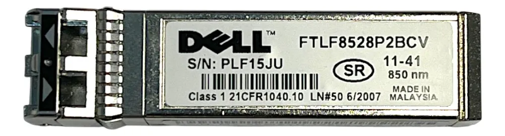 GBIC DELL 8GB 850NM SR SFP+ PN 06W2YH 6W2YH - Imagem 2