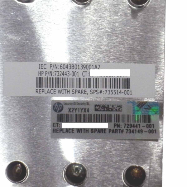 DISSIPADOR HP DL580 G8 G9 729442-001 735514-001 788377-001