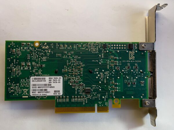 Placa de Rede HP 544+QSFP 10/40GB QSFP 2-Port 764616-001 - Imagem 2
