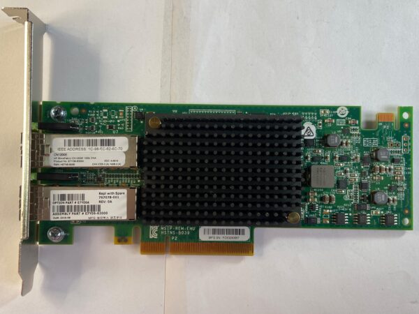 HP PLACA CONTROLADORA 10GB SFP+2-PORT  767078-001 E7Y06A