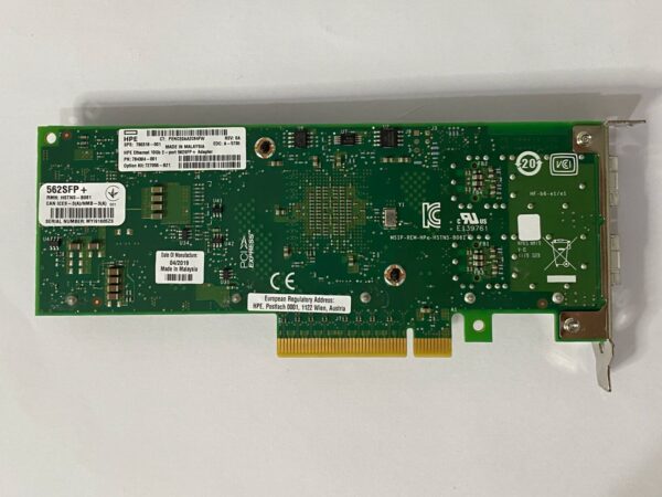 Placa de Rede HP X710-DA2 562SFP+ 10GB SFP+ 2-Port 784304-001 - Imagem 2