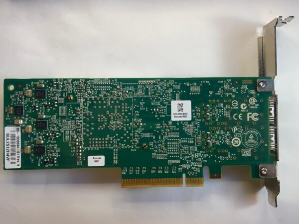 Placa de Rede Brocade 18602 VBCX-01 10GB SFP+ 2-Port 80-1006034 - Imagem 2