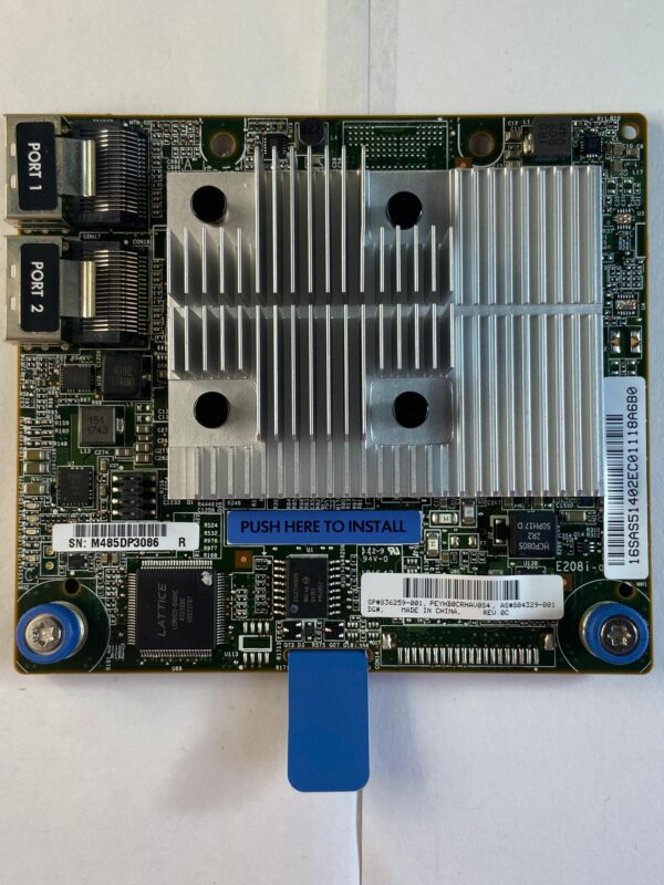 HP PLACA CONTROLADORA E208I-A 12GB 836259-001 804329-001