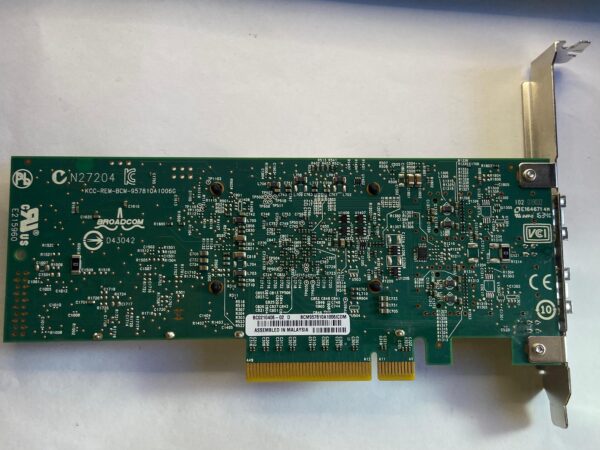 Placa de Rede IBM 10GB SFP+ 2-Port 94Y5182 94Y5181 - Imagem 2