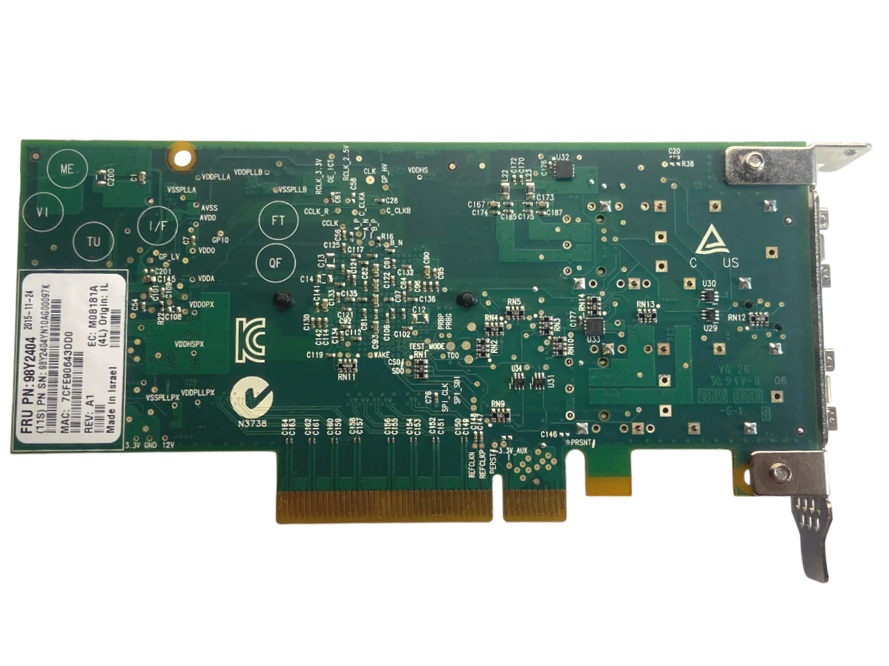 Placa de Rede IBM ConnectX-2 10GB SFP+ 2-Port 98Y2404 MNPH29D-XTR - Imagem 4