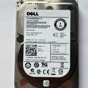 HD DELL 1TB 7.2K SAS 2.5 6G 9W5WV 09W5WV