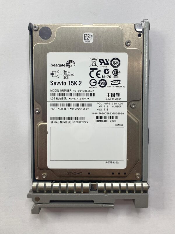HD CISCO 146GB 15K 2,5 SAS 6GBPS A03-D146GC2 9FU066-165