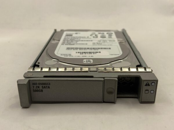 HD CISCO 500GB 7.2K 2,5 SATA 6GB A03-D500GC3 58-0129-01 - Imagem 2
