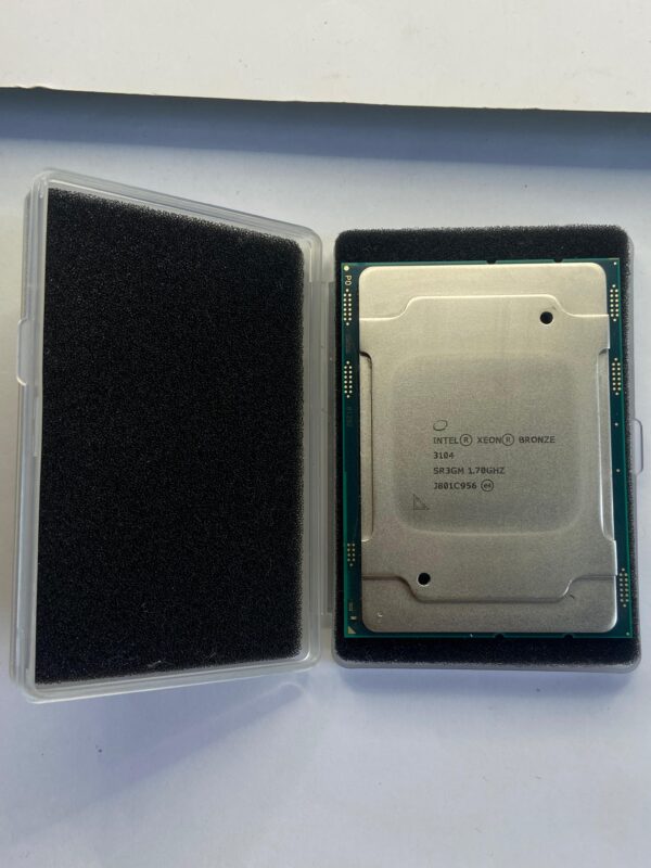 PROCESSADOR INTEL XEON BRONZE 3104 BX806733104 DE 6 NÚCLEOS E 1.7GHZ DE FREQUÊNCIA