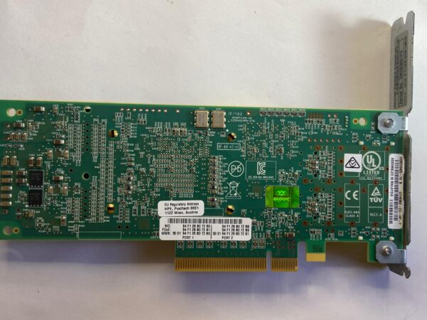 Placa de Rede HP 3PAR QTH8362 iSCSI 10GB SFP+ 2-Port 782414-001 C8S94A - Imagem 2