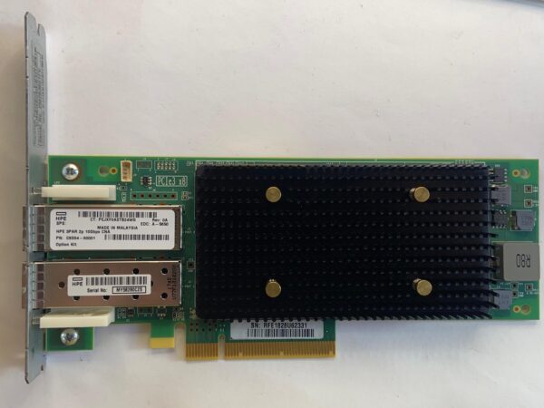 Placa de Rede HP 3PAR QTH8362 iSCSI 10GB SFP+ 2-Port 782414-001 C8S94A