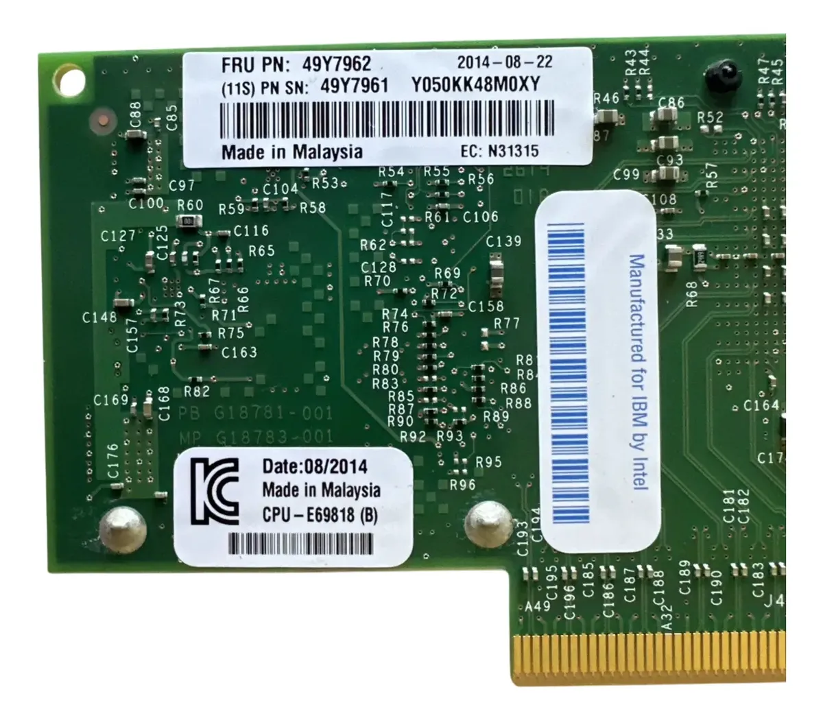 Placa de Rede IBM X520-DA2 10GB SFP+ 2-Port 49Y7962 - Imagem 5