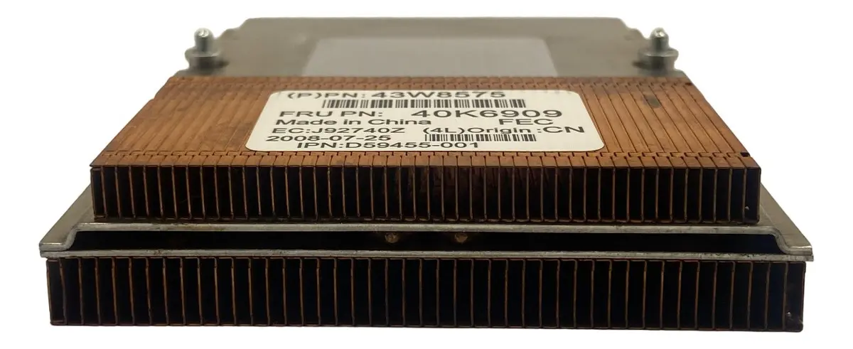 DISSIPADOR IBM BLADECENTER HS21 13N2360 40K6909 26K9646 - Imagem 2