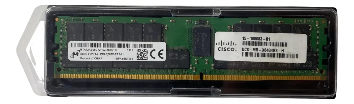 MEMÓRIA CISCO 64GB DDR4-2666 RDIMM 15-105083-01 - Imagem 2