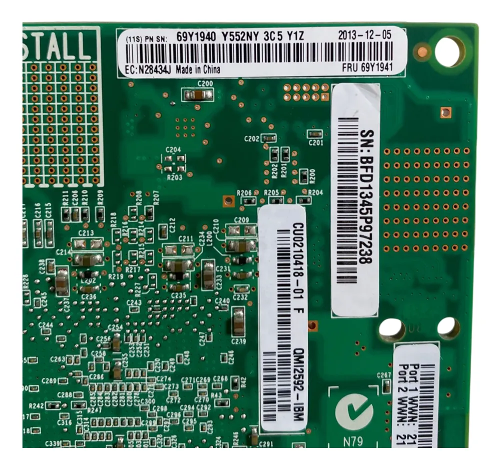 Adaptador IBM Flex System FC3172 8Gb FC 2-Port 69Y1941 - Imagem 6