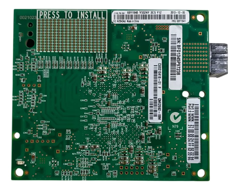 Adaptador IBM Flex System FC3172 8Gb FC 2-Port 69Y1941 - Imagem 5