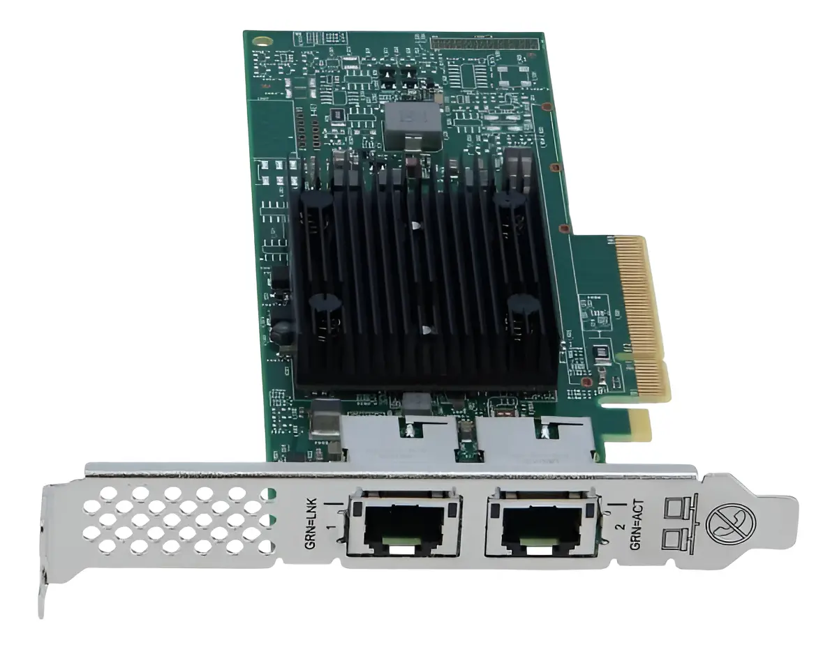 PLACA DE REDE HPE 57416 10GB RJ45 2-Port P26987-001 - Imagem 3