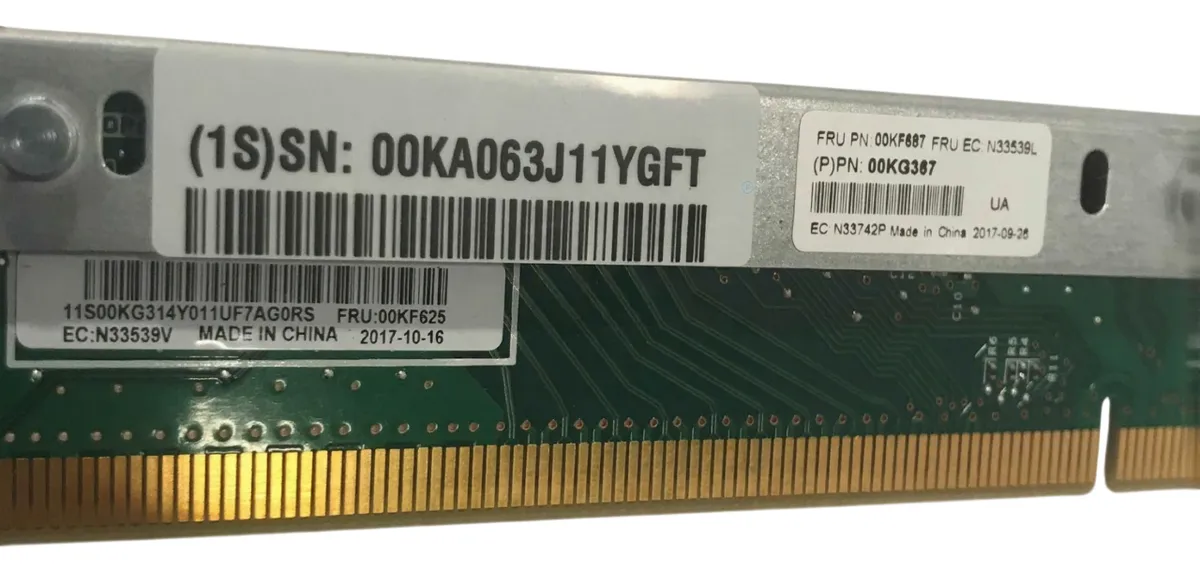 RISER CARD IBM X3550 M5 1-Slot x16 LOM 00KF625 - Imagem 4