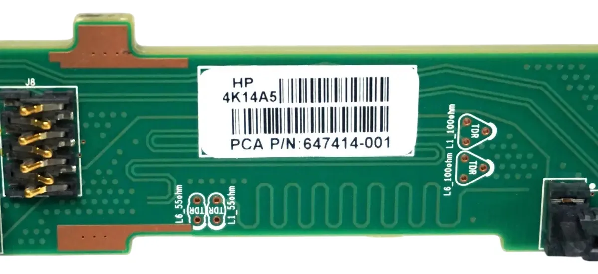 Backplane HP DL360e DL360p G8 4-Baias 3,5 647414-001 - Imagem 5