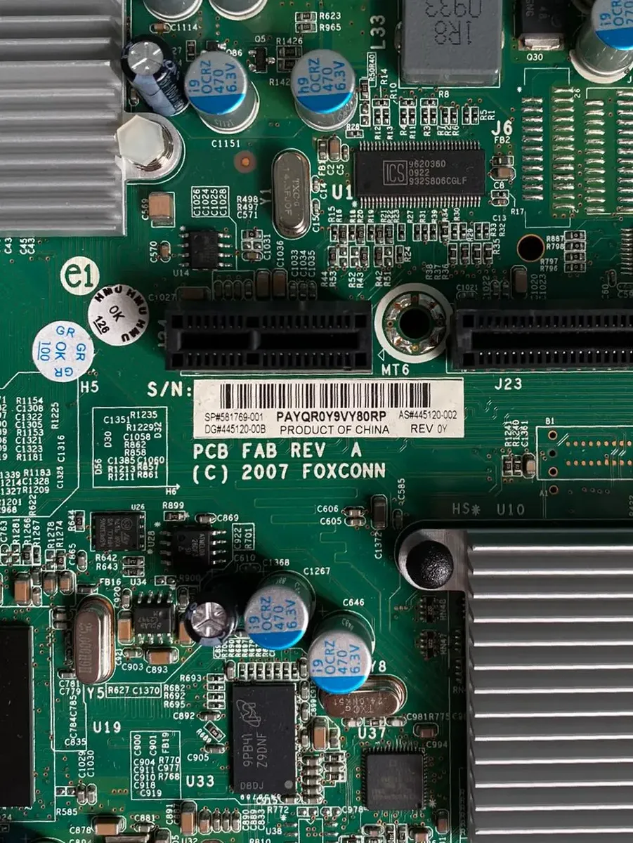 PLACA MÃE HP DL165 DL185 G6 581769-001 - Imagem 4