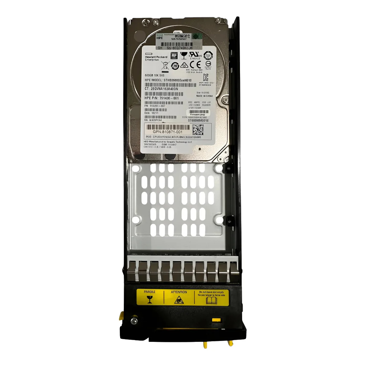 HD HPE 1.2TB 6GB 10K SAS P01018-001 P03798-001 SSM6710