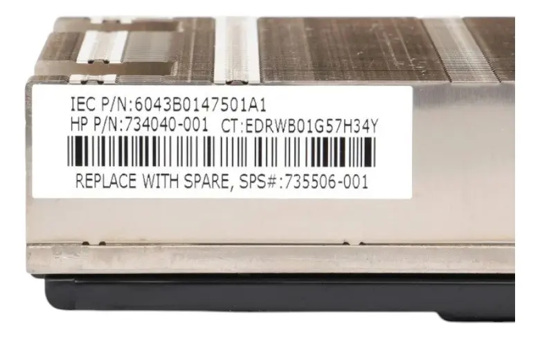DISSIPADOR HP DL360P G8 735506-001 734040-001 - Imagem 3