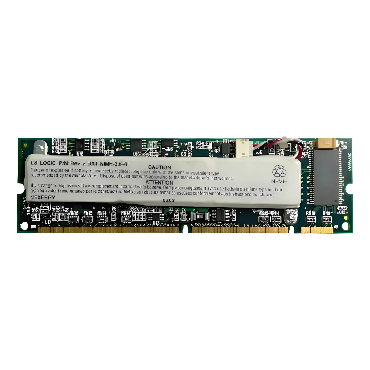 MÓDULO COM BATERIA LSI LOGIC REV2 BAT-NIMH-3.6 128MB