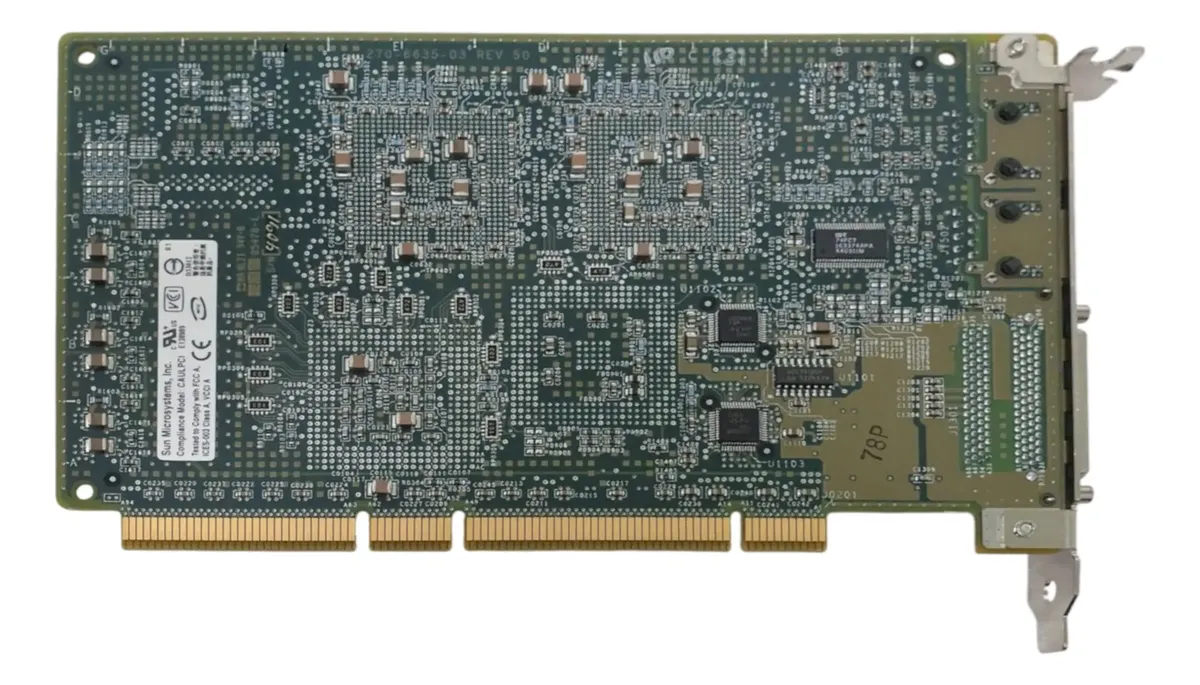Placa de Rede Sun 2x1GB RJ45 2xUltra2 SCSI 4-Port 501-6635 X4422A - Imagem 6