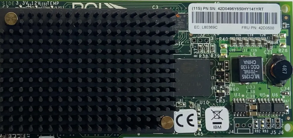 HBA IBM LPE12002 8GB SFP FC 2-Port 42D0500 42D0496 42D0494 - Imagem 4