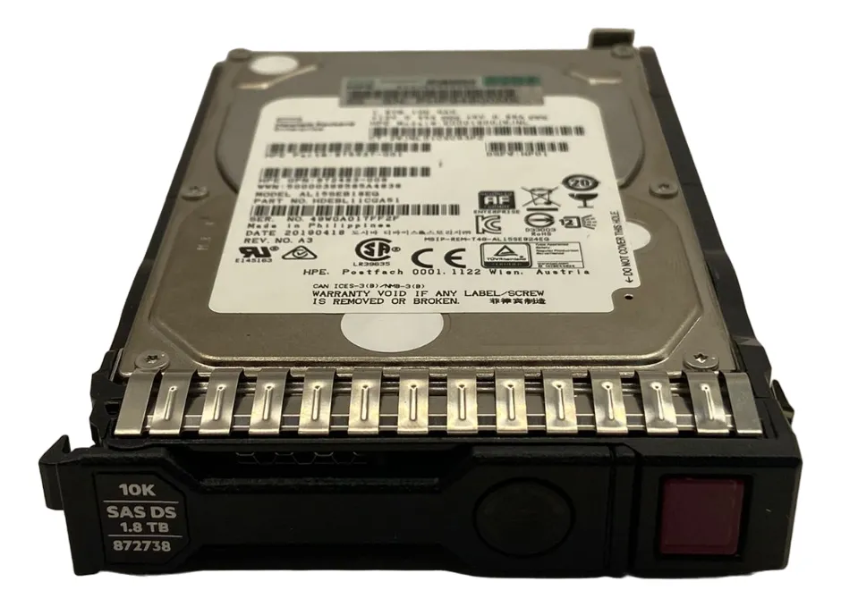 HD HP 1.8TB 10K 2,5 SAS 12GB 872738-001 793419-001 872481-B21 - Imagem 2