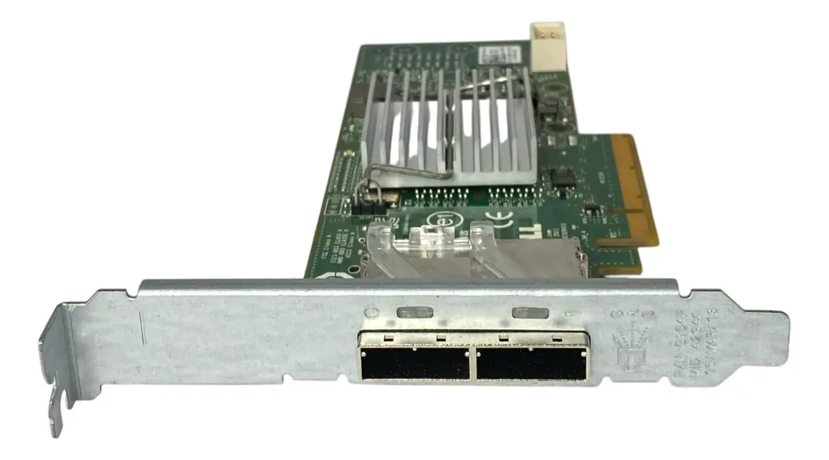 HBA DELL PERC H200E 6GB SAS Mini-SAS 2-Port 012DNW 12DNW - Imagem 3