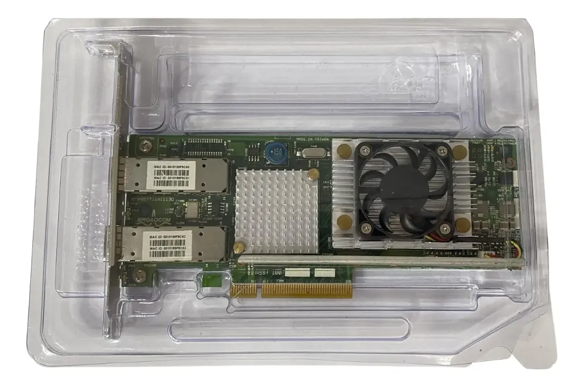Placa de Rede DELL 57711 10GB SFP+ 2-Port 0KJYD8 KJYD8 - Imagem 6