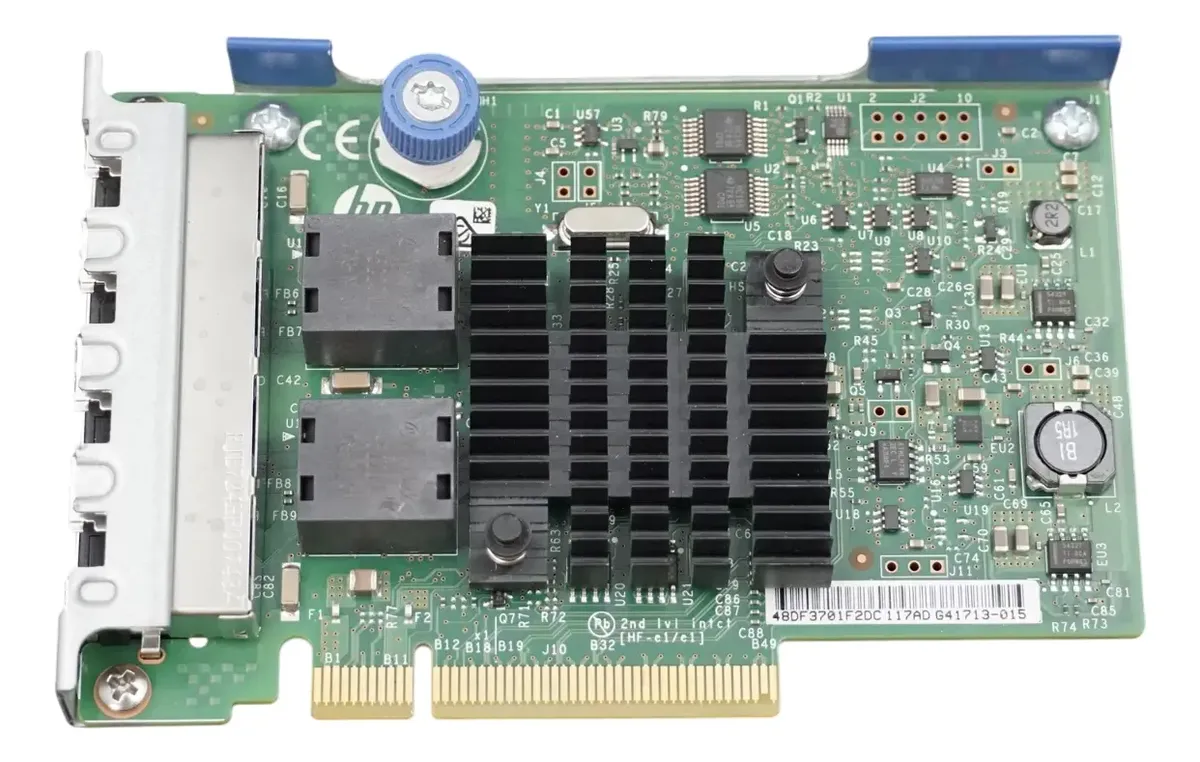 Placa de Rede HP 366FLR 1GB RJ45 4-Port LOM 665238-001 - Imagem 2