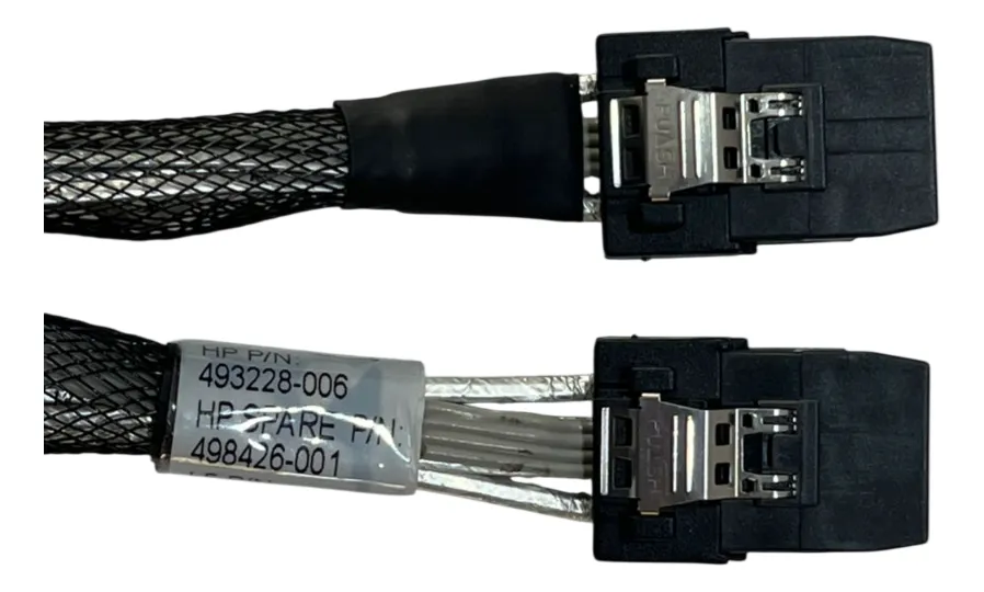 Cabo Mini SAS SFF-8087 83cm HP 498426-001 - Imagem 3