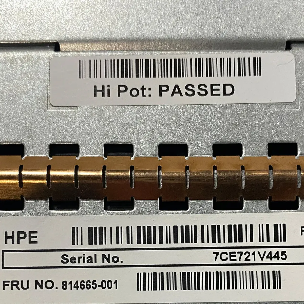 Fonte HP 595W AC MSA2040 MSA2050 MSA1050 814665-001 - Imagem 5