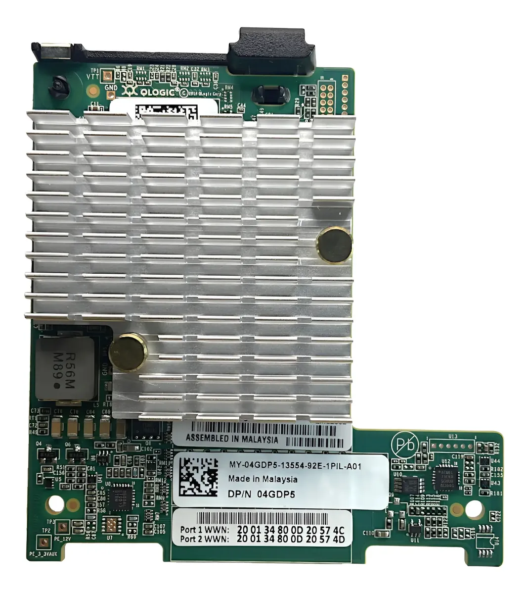 DELL HBA QME2662 16GB FC 2-Port Blade 04GDP5 4GDP5 - Imagem 2