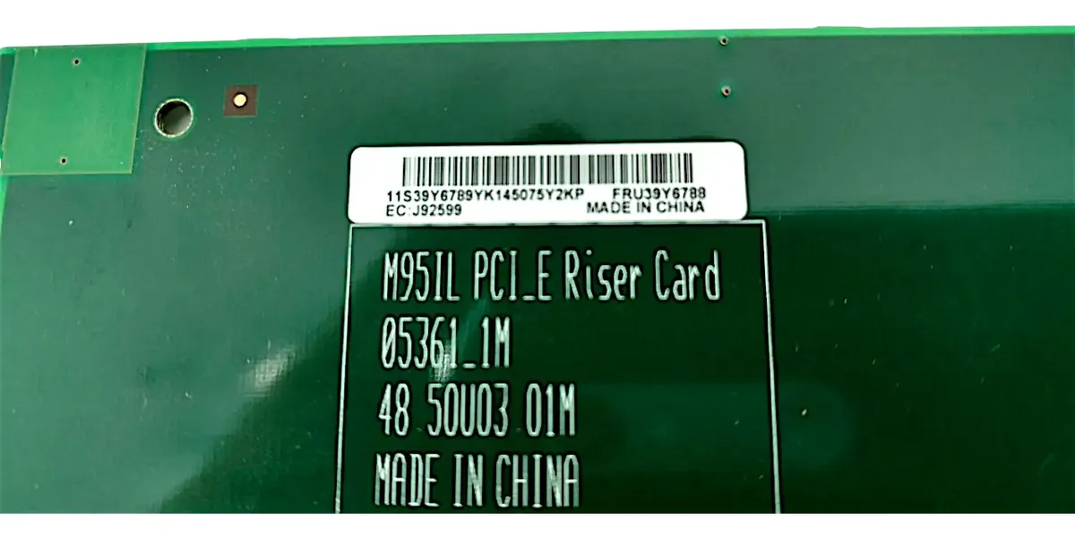 RISER CARD IBM X3650 M1 39Y6788 39Y6789 - Imagem 4
