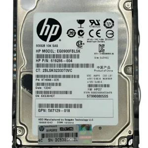 HD HP 900GB 10K 2.5 SAS 6GB 653971-001 652589-B21 716649-001