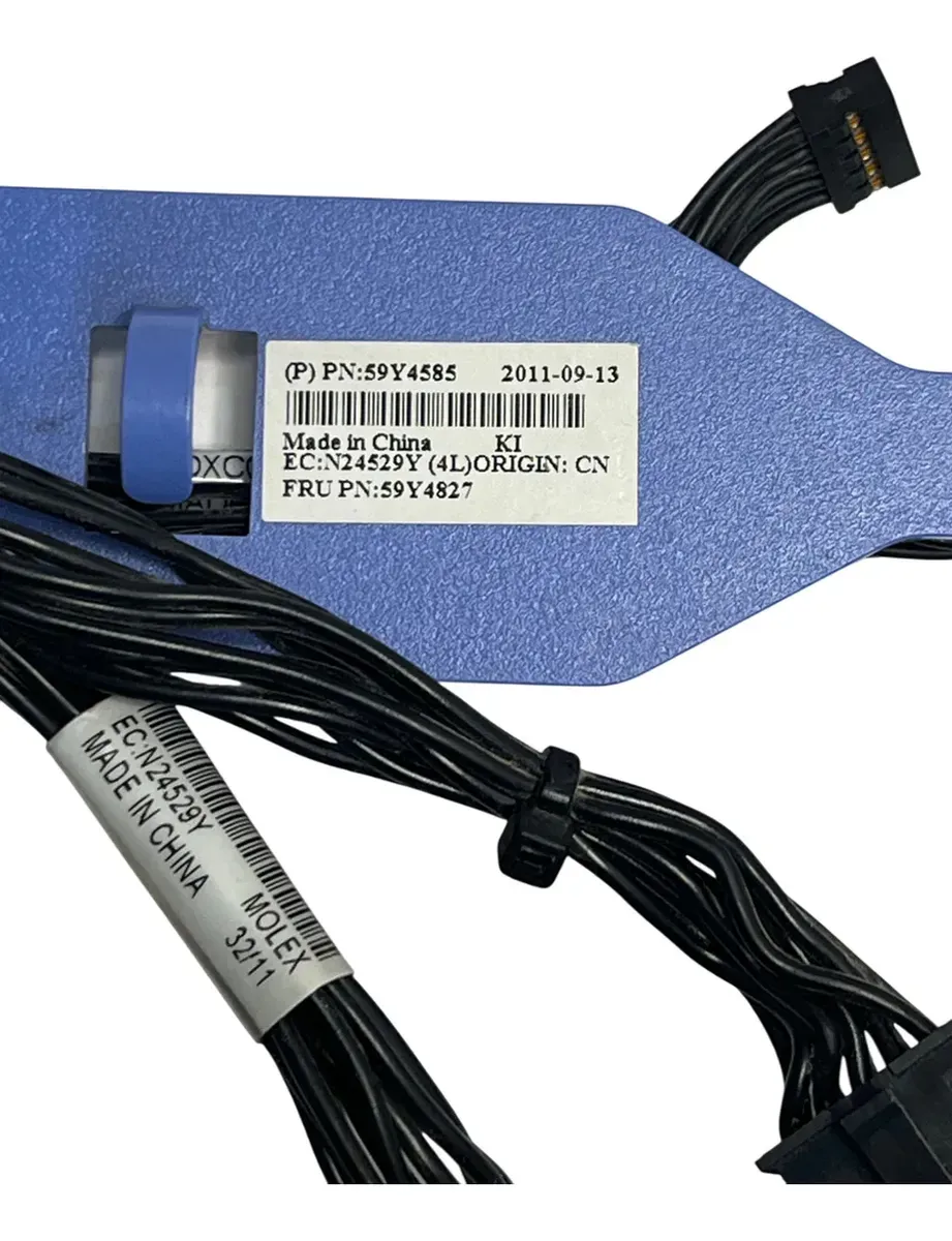 Cabo Splitter p/ Backplane IBM X3850 X3950 X5 59Y4749 59Y4585 - Imagem 2