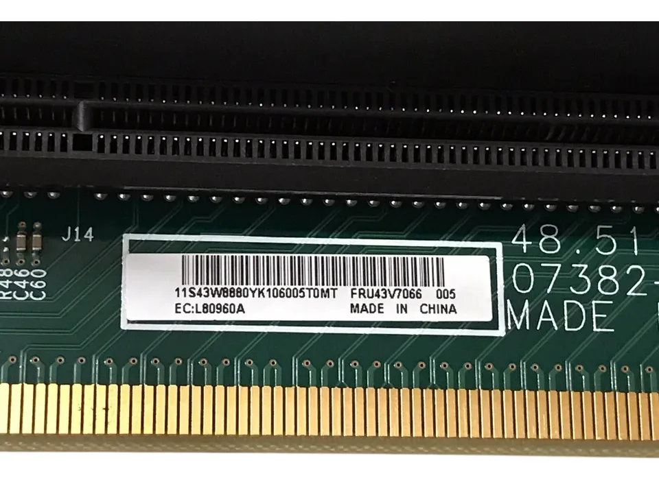 Riser Card IBM X3550 M2 M3 PCI-e x16 43V6936 43V7066 43V6939 - Imagem 4