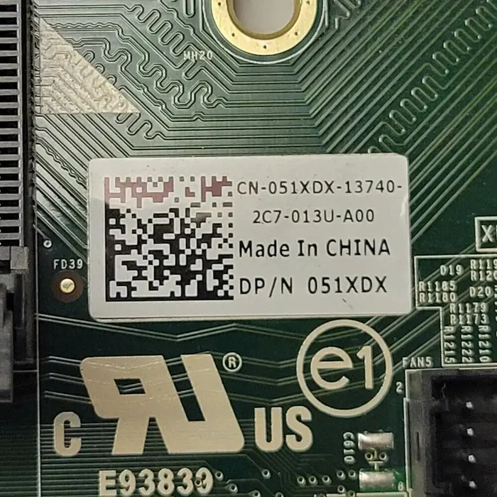 PLACA MÃE DELL POWEREDGE R520 051XDX 51XDX 08DM12 8DM12 - Imagem 3