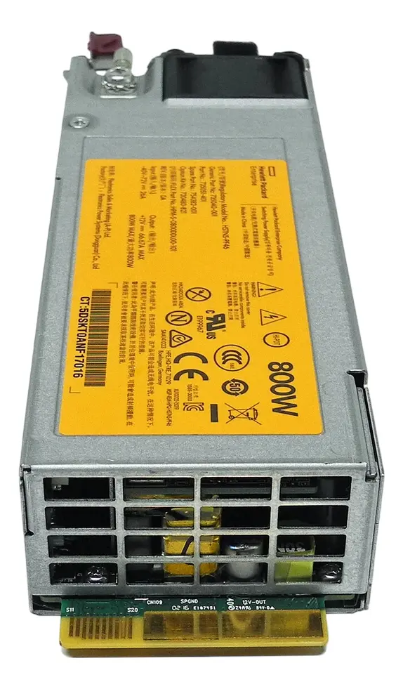 FONTE HP 800W P/ DL380 G9 HSTNS-PF46 735040-001 754382-001 - Imagem 4